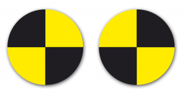 Aufkleber Crash Test Dummy